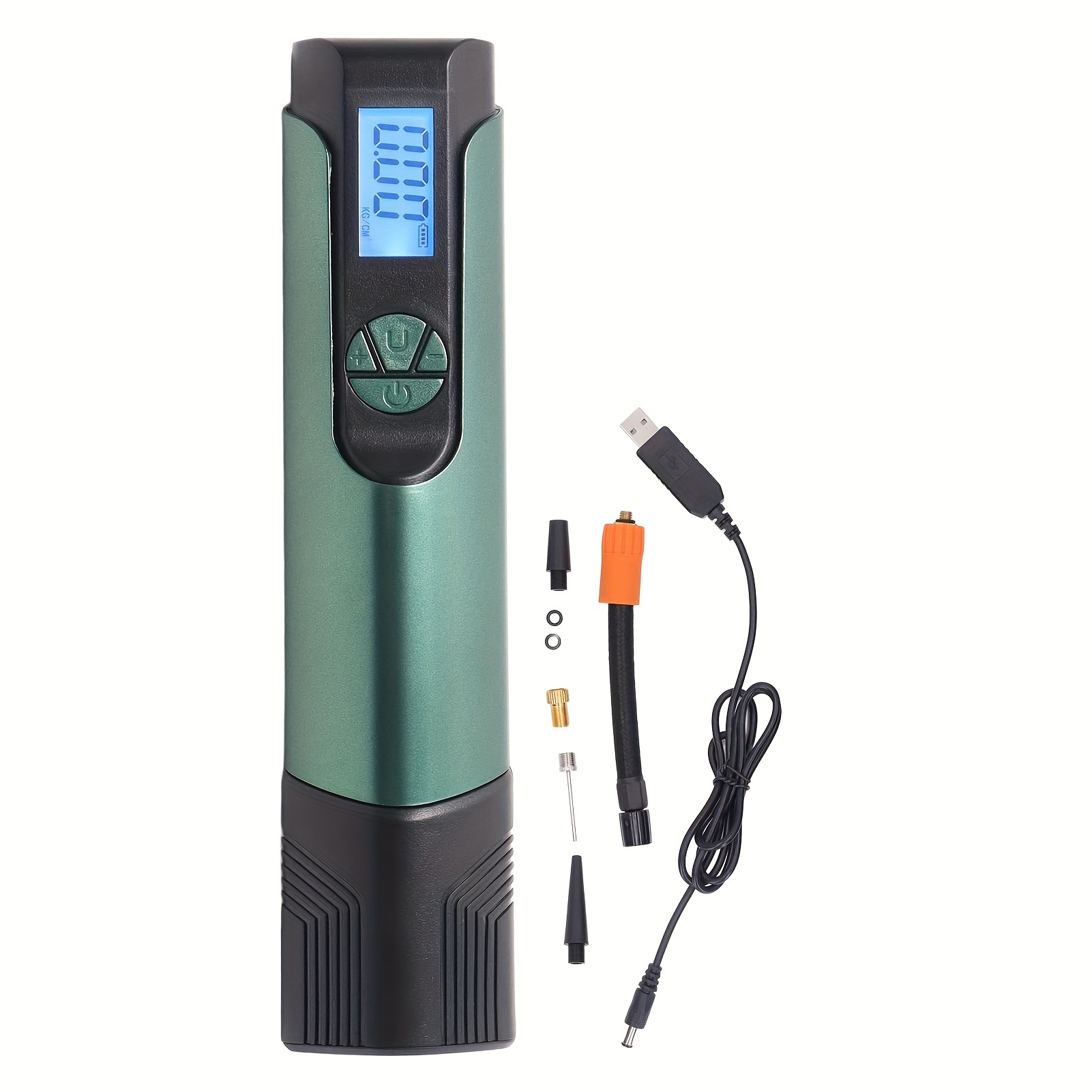 Tire Inflator Portable Air Compressor, 150 PSI Fast Inflation & Cordless,  Air Pump For Car Tires With 6000mAh Rechargeable Battery