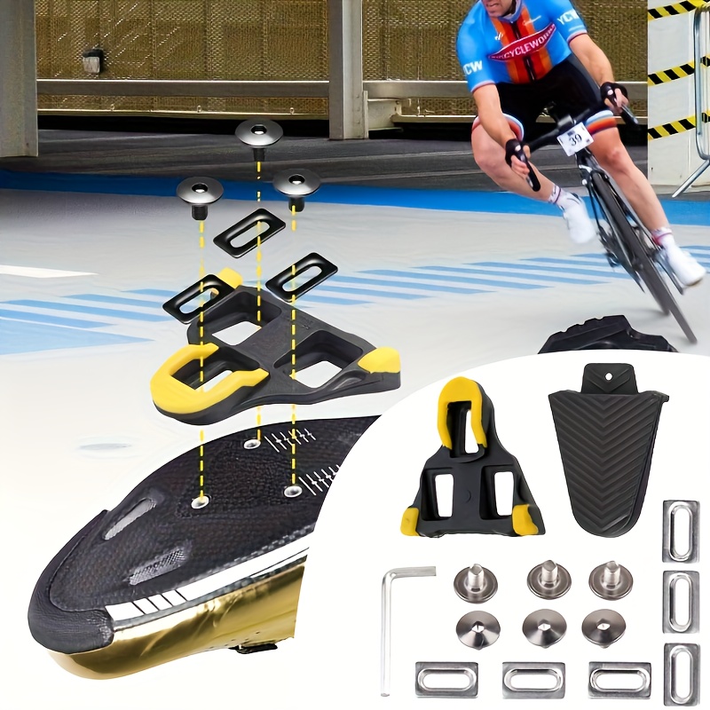 Calas compatibles con Shimano SPD SH51- Spinning, ciclismo de interior y  juego de calas de bicicleta de montaña