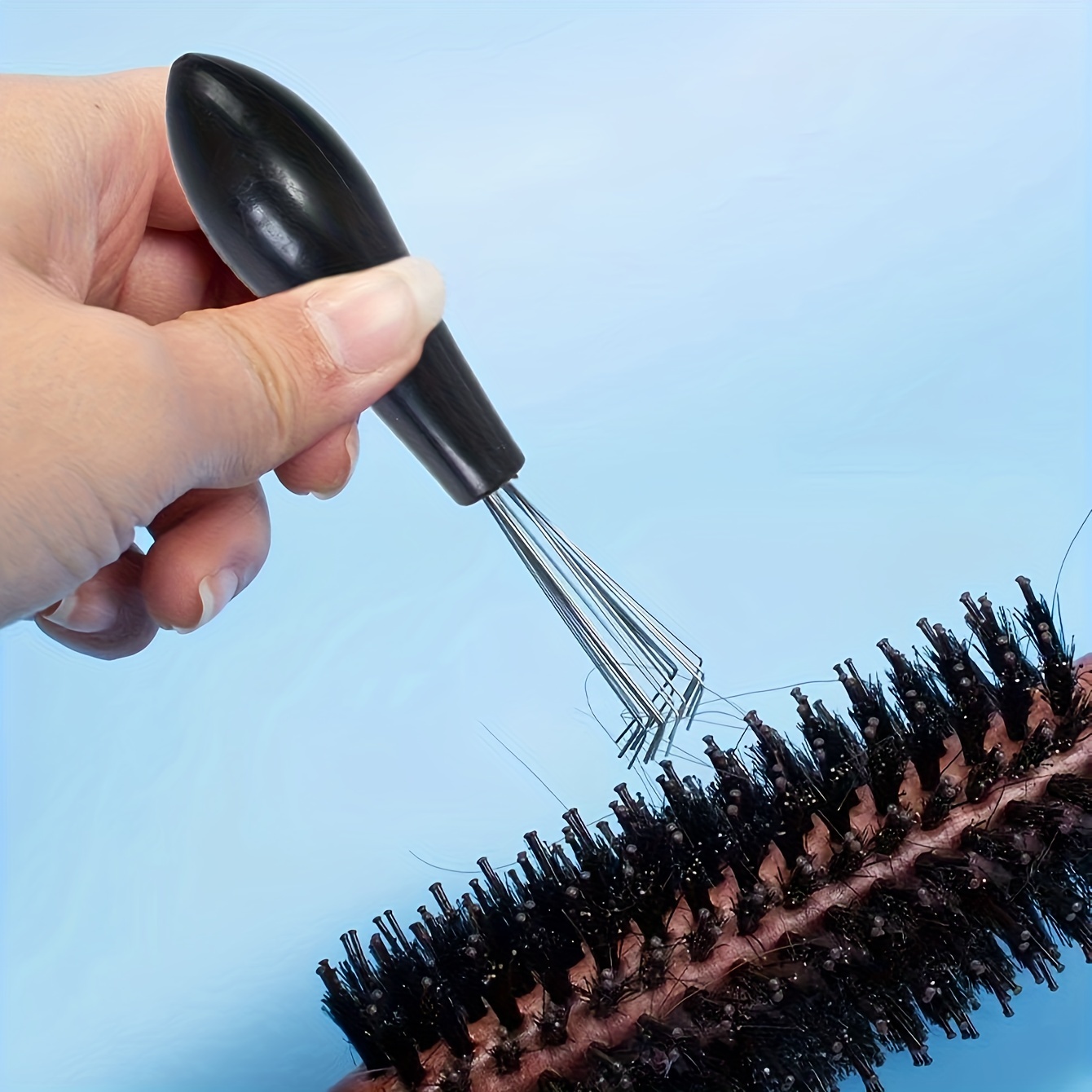 Comb Cleaning Brush, Handheld Mini Hair Brush, Curly Hair Comb Cleaning  Claws, Airbag Comb Hair Removal Claws Brush, Hair Cleaning Tools, Comb Hair  Remover, Cleaning Supplies, Cleaning Tool, Ready For School 