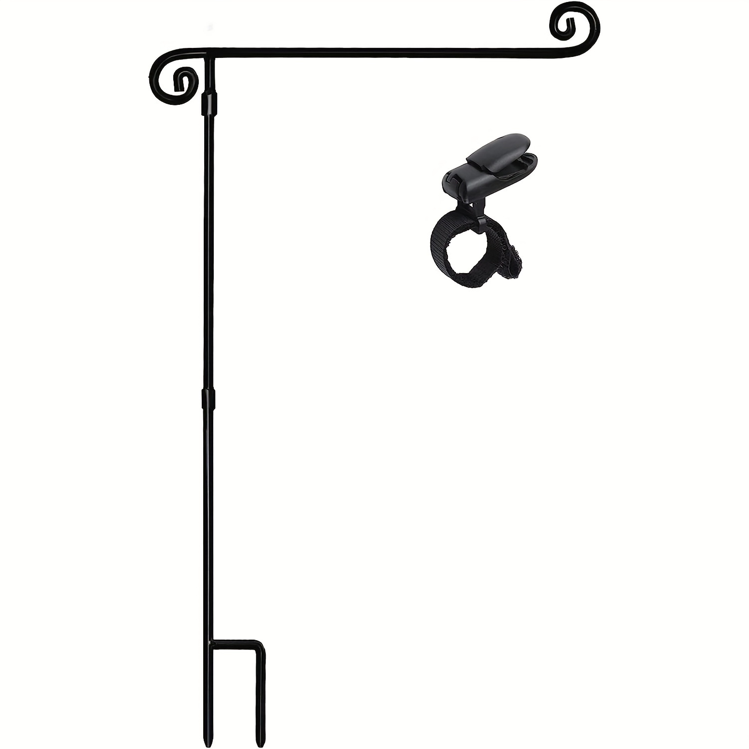 Elbourn 2Pack Garden Flag Holder Stand with Shepherd Hook Upgraded