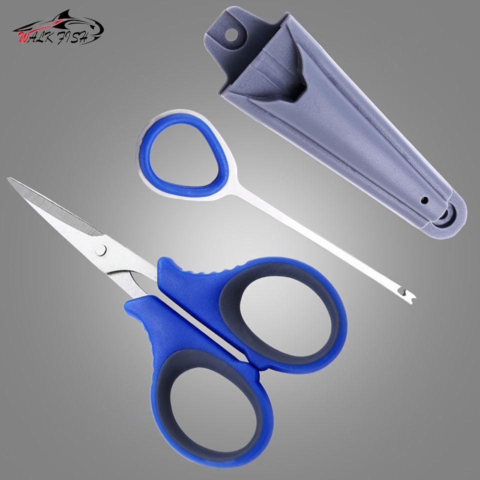 Premium Stainless Steel Fishing Scissors Comfortable - Temu