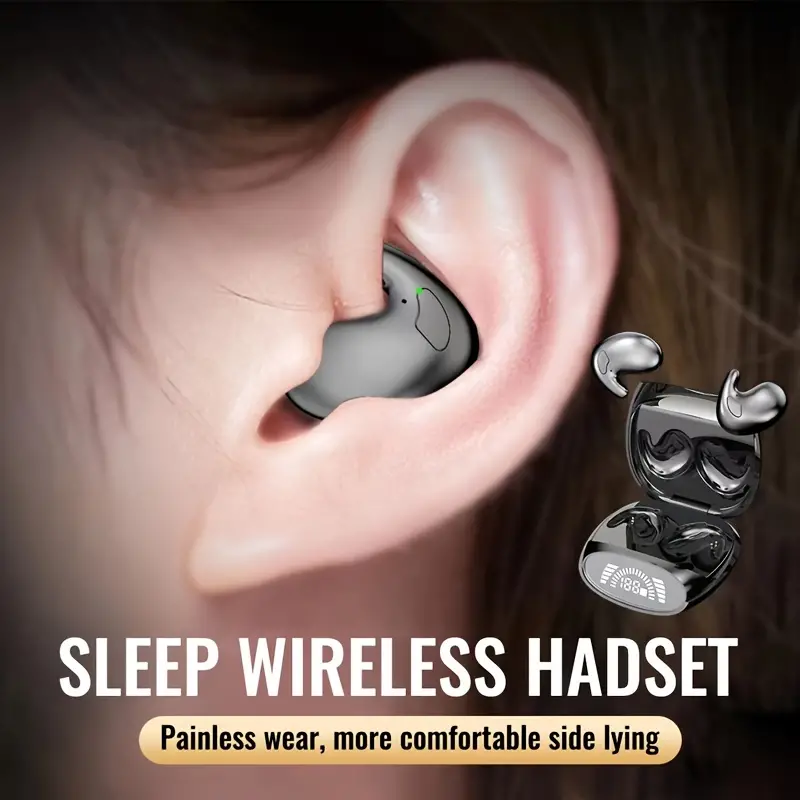 Parfait Sommeil Avec Des Écouteurs Sans Fil À Ultra Longue - Temu