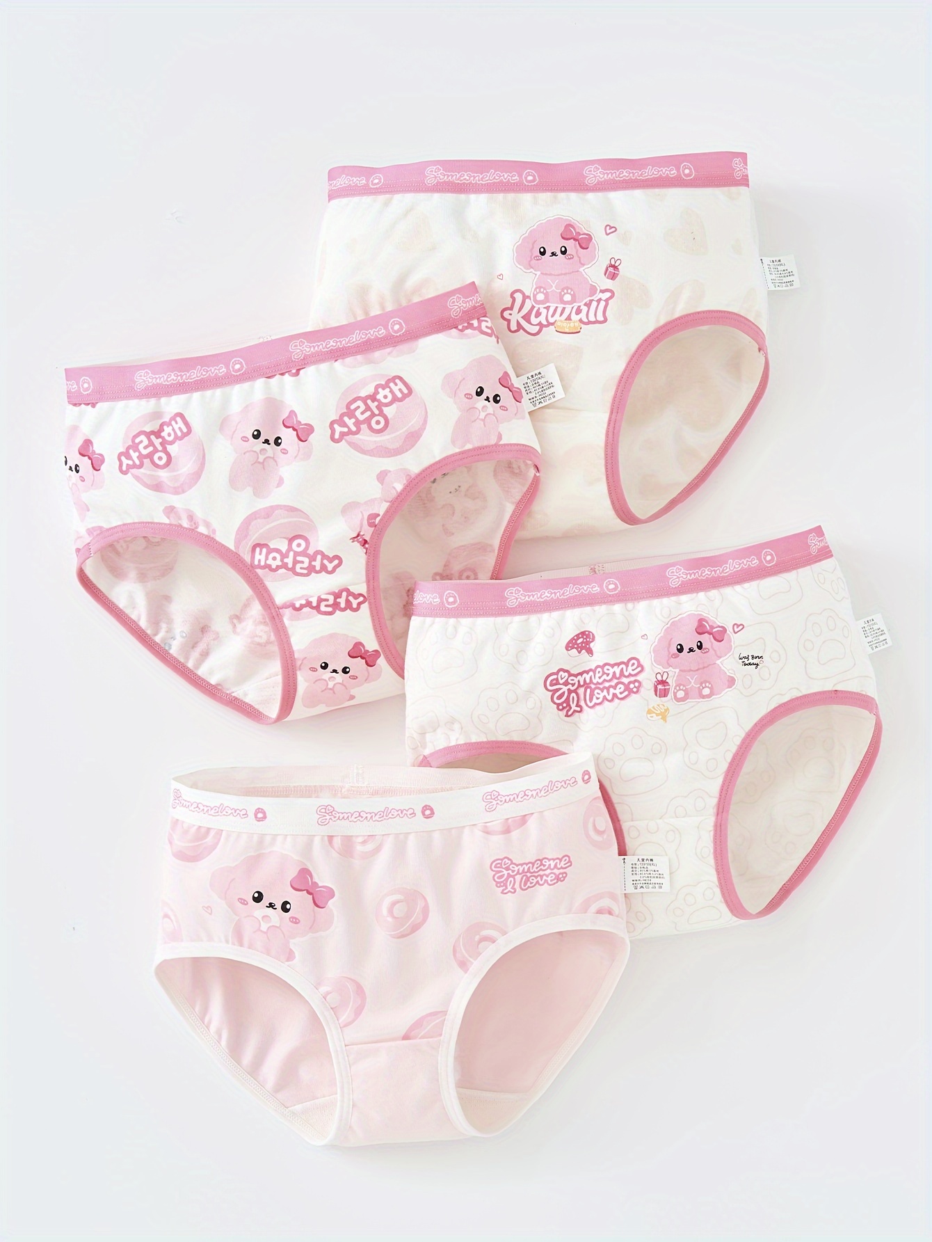 Hello Kitty Underwear Couple Suit Girl Boy Underwear Briefs Thong