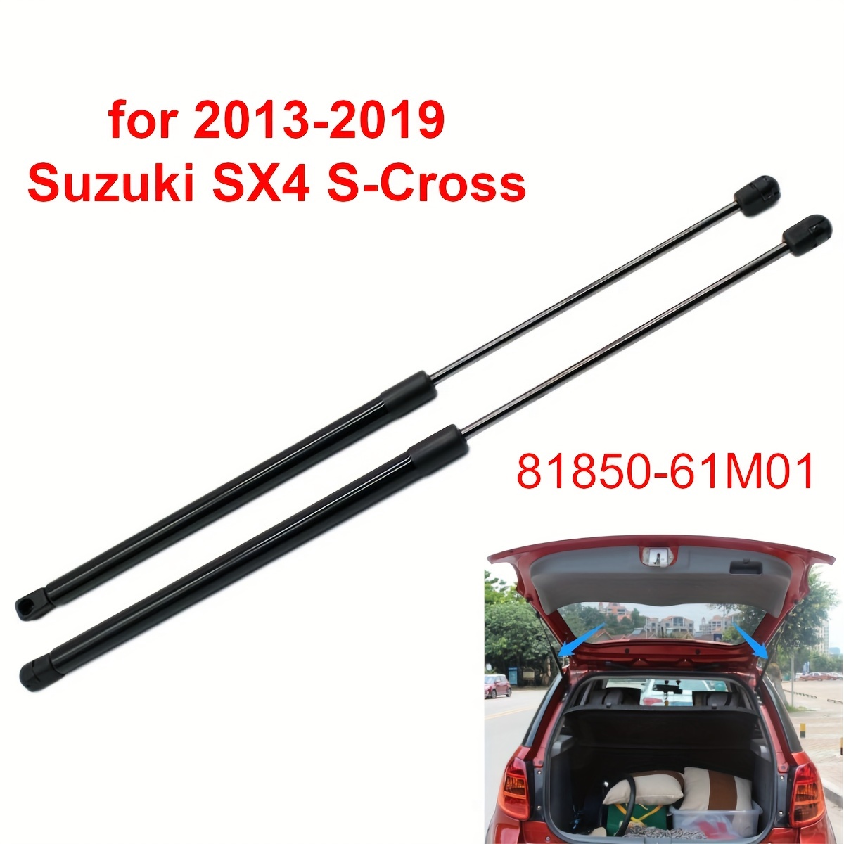 Étagère Arrière Rétractable de Coffre pour Suzuki SX4-CROSS 2013
