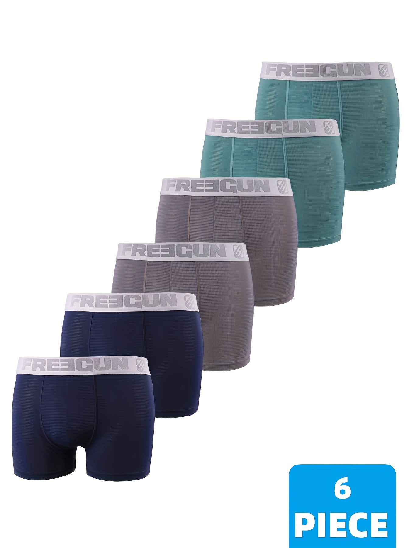 Men's Ice Silk Cool Boxers Briefs Breathable Comfy Medium - Temu