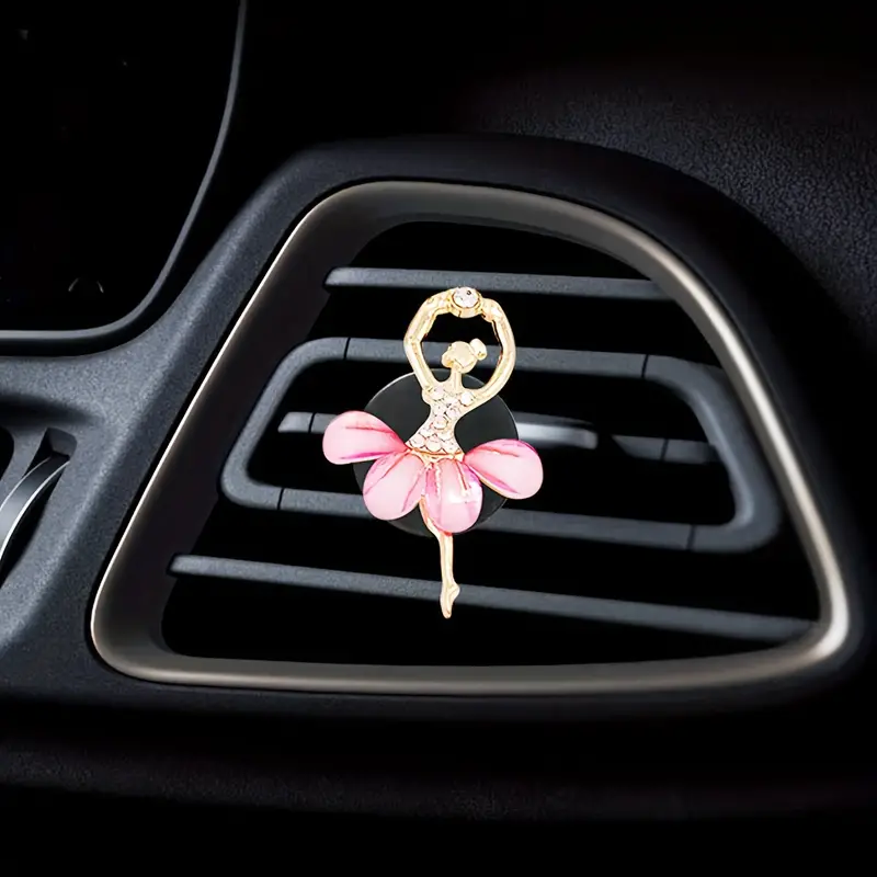 Creative Car Air Outlet Decoration Perfume Clip Dancing - Temu Germany