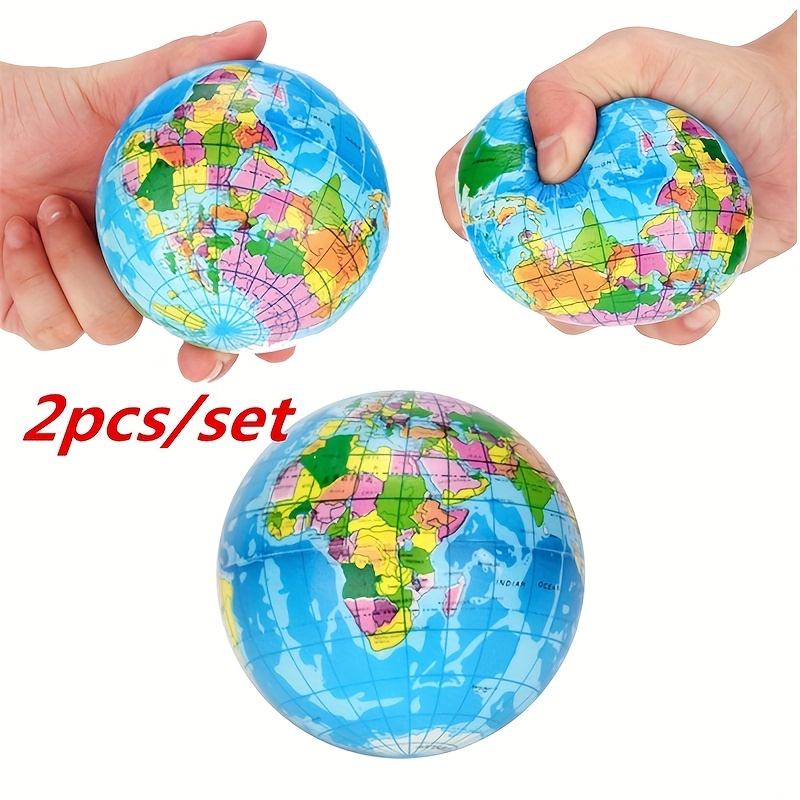 9pcs Solar System Planet Stress Balls, Stress Relief Planets And Space Ball  Educational Toys, Anti Stress Solar Educational Balls For Adults And Kids