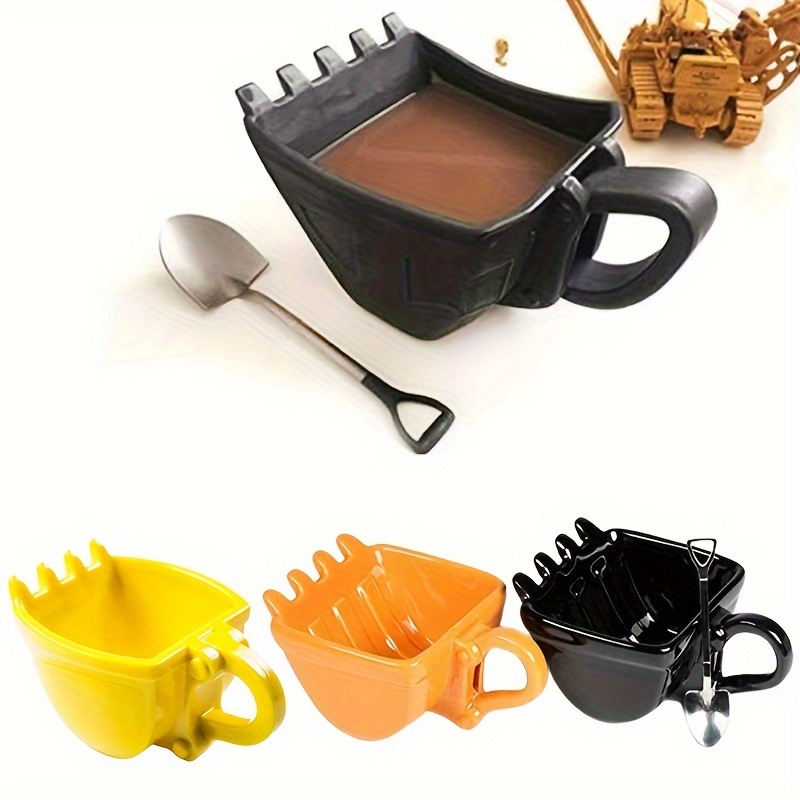 Excavator Bucket Coffee Mug Funny Construction Machine Temu Canada