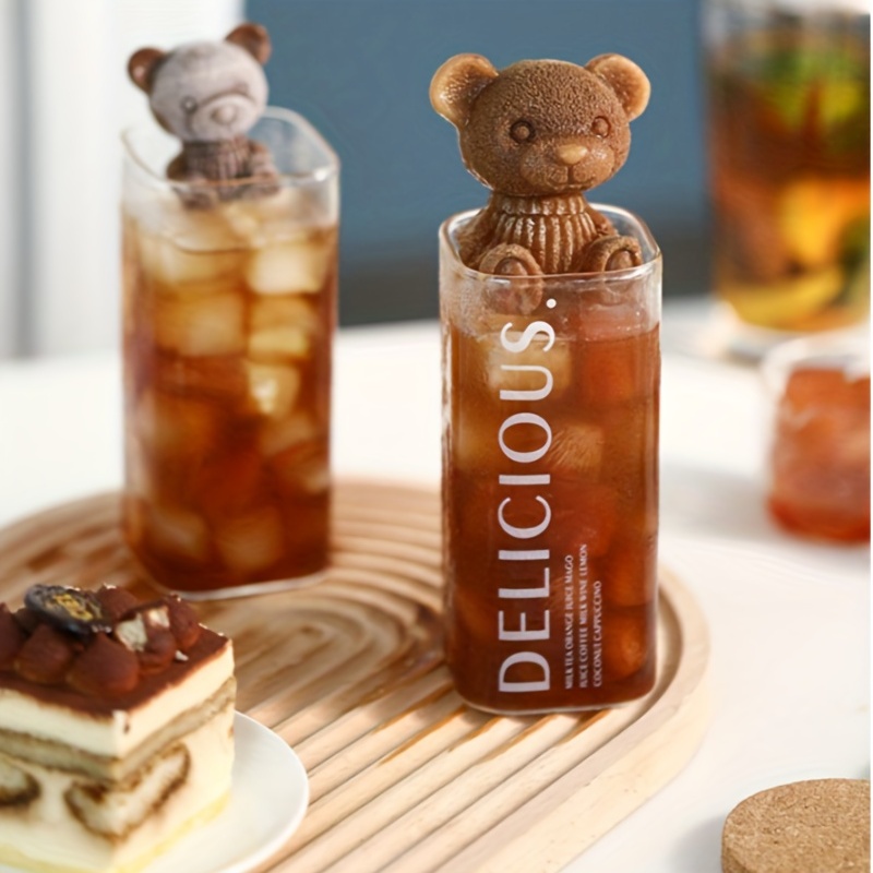 Food grade Bear Ice Lattice Mold Make Adorable Ice Cubes For - Temu