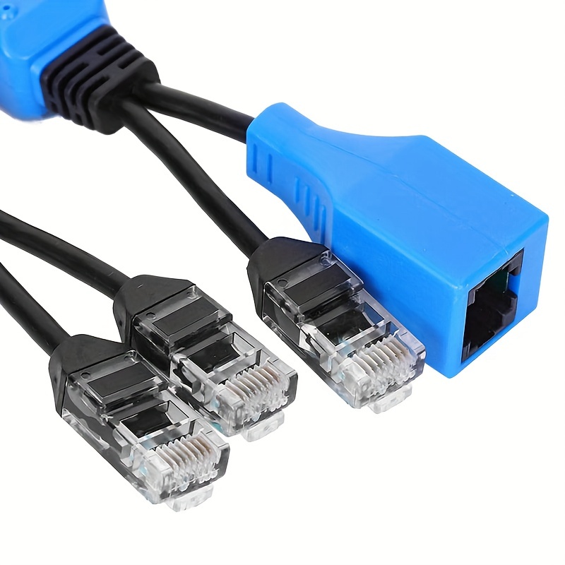 PoE RJ45 Splitter Kit for Ethernet Cable Sharing – Dualcomm