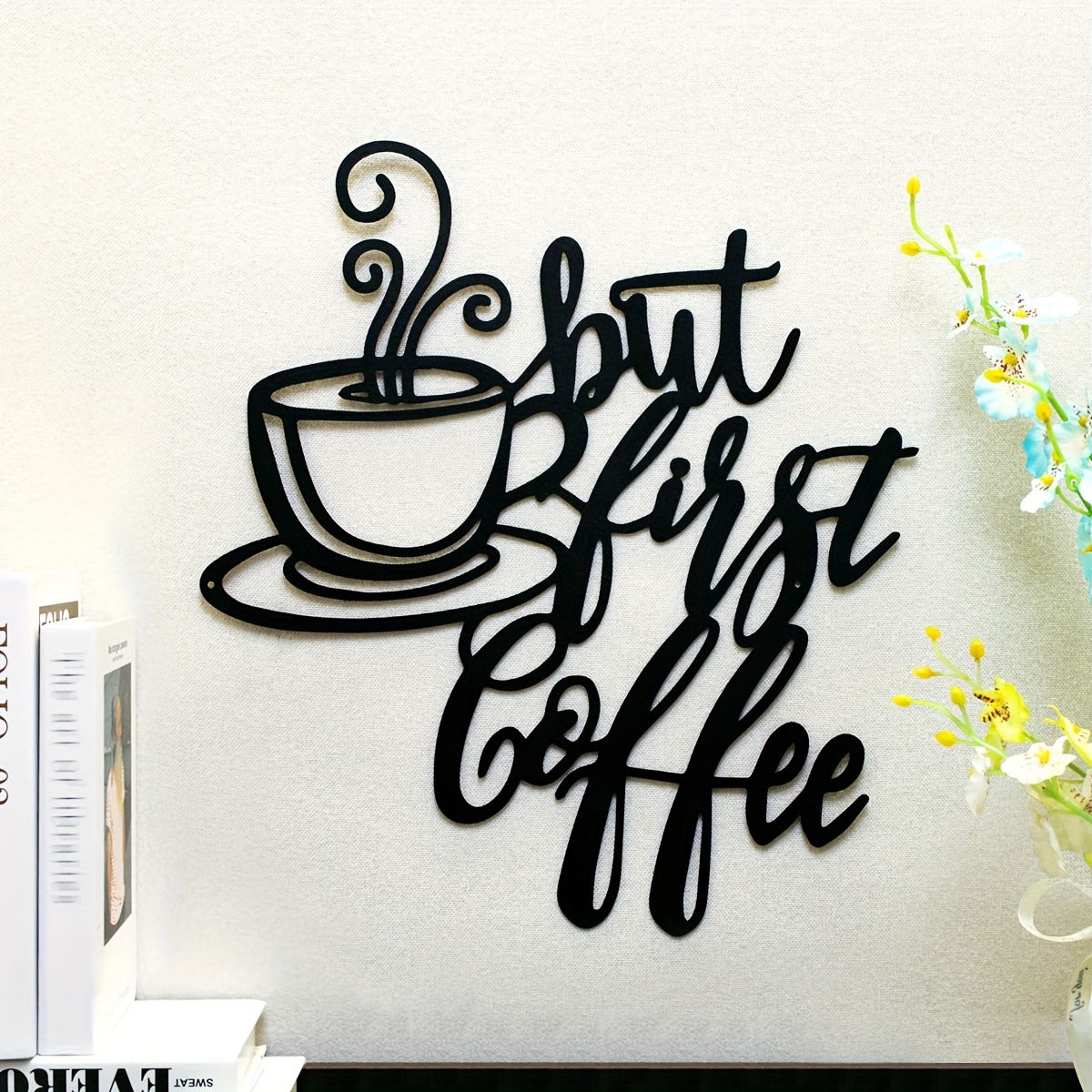Coffee Sign Coffee And Tea Bar Sign Metal Hanging Wall Art - Temu