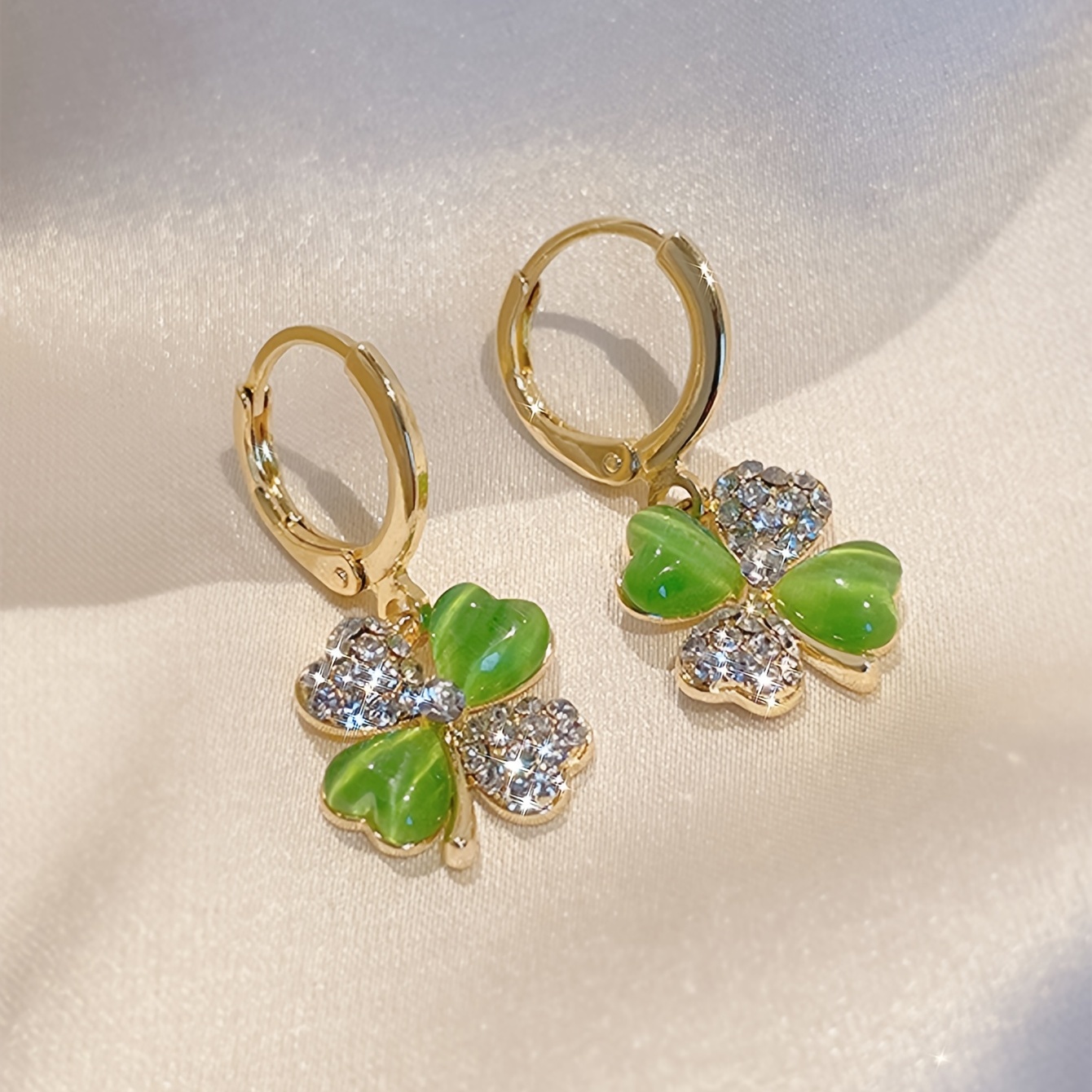 Girl's Starlet Shimmer 10 for $10 351XX St. Patricks Day Shamrock Earr