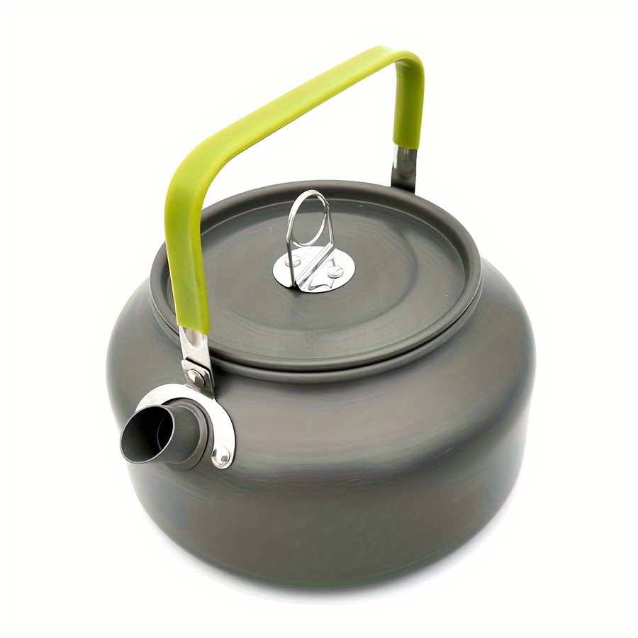 1.2l Aluminum Outdoor Camping Tea Pot, Portable Hard Oxidation