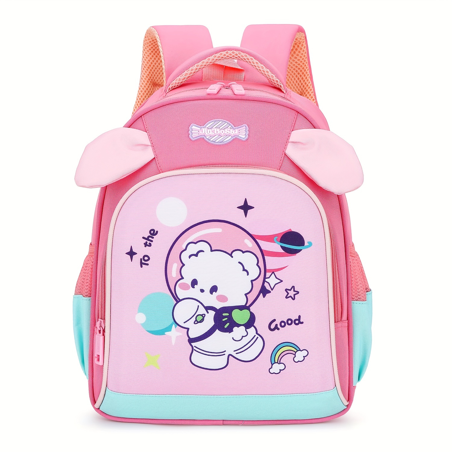 Unicorn Dinosaur Astronaut Backpack Large Capacity Lightweight Student Bag