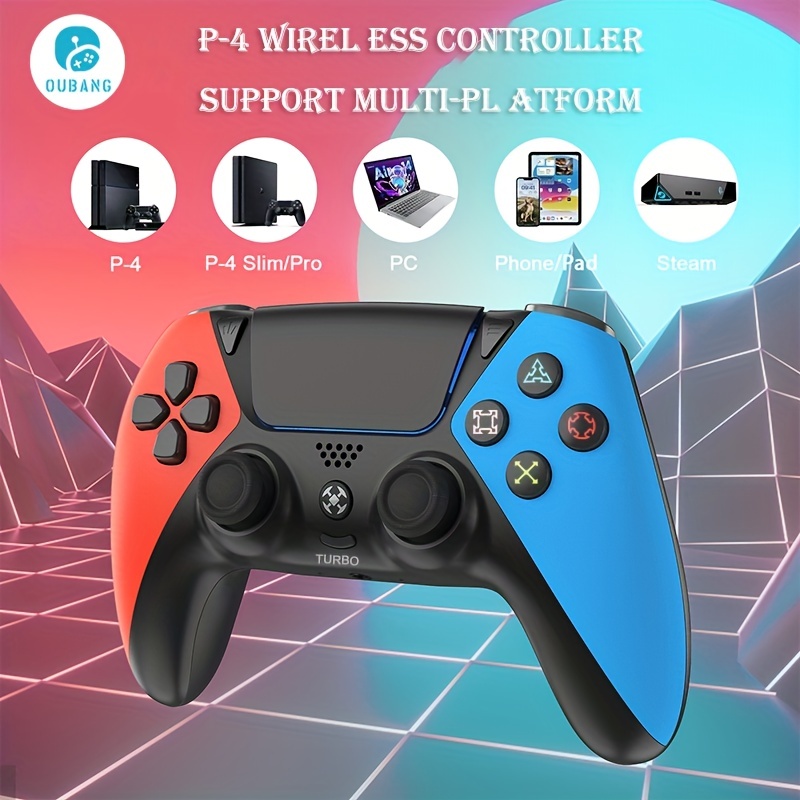 Sony DualShock 4 Manette de jeu PlayStation 4 Noir, Rouge - Accessoires de  jeux vidéo (Manette de jeu, PlayStation 4, Analogique/Numérique, D-pad