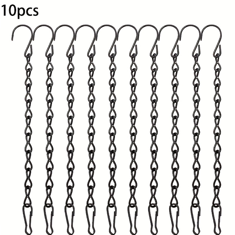 10pcs Swivel S Hanging Hooks Clips for Wind Spinners Wind Chimes