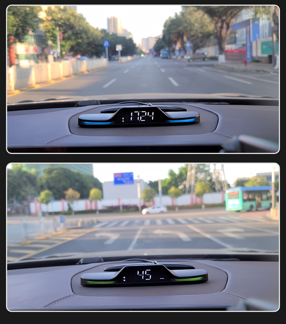 Car Head Up Display Hud Gps Computer Speedometer Windshield - Temu ...