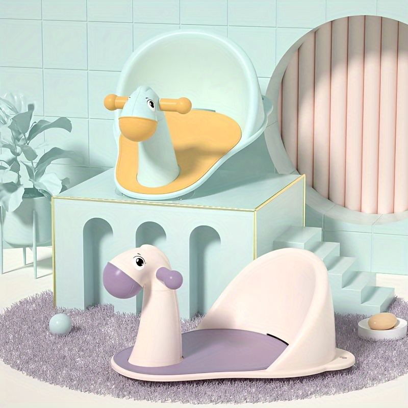 Cartoon Douche Baignoire Oreiller pour Enfants Tapis de bain antidérapant  Bébé Sécurité Baignoire Support Oreiller Doux Oreiller Pliant Oreiller