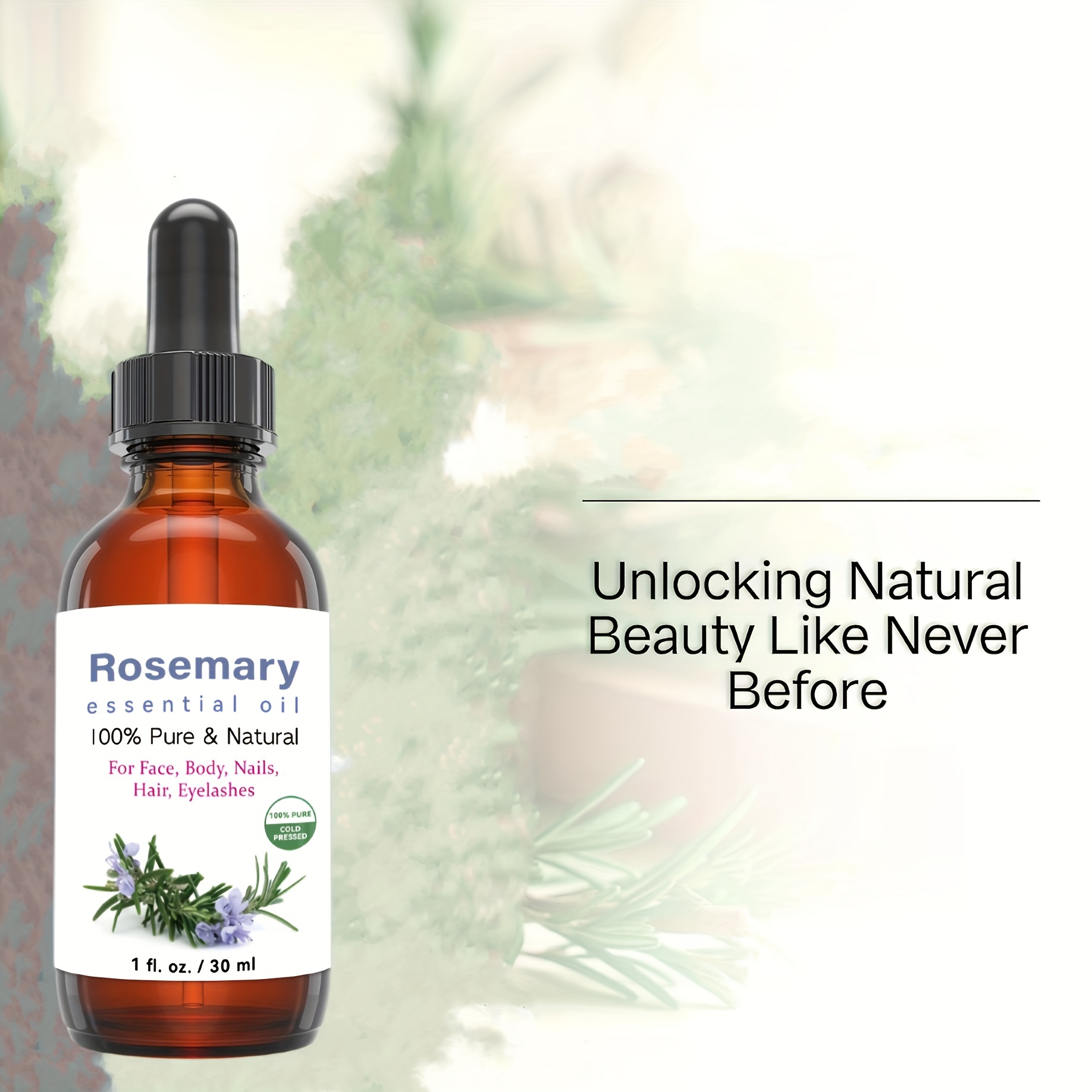 Rosemary Essential Oil Essential Oils For Diffuser - Temu