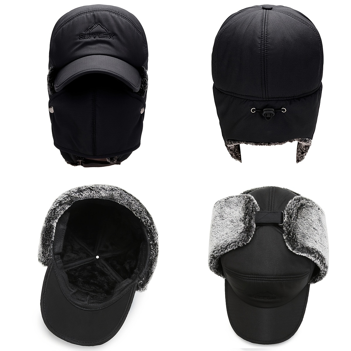 Fashion Unisex Waterproof Hunting Warm Polyester Ear Flap