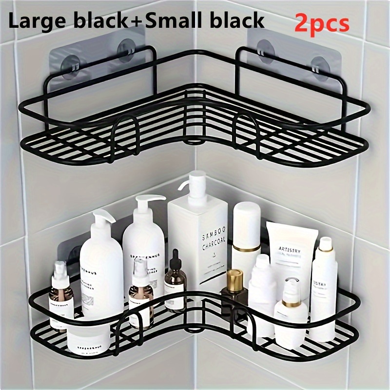 Bathroom Shower Caddy, Wall-mounted Shower Organizer, Spice Rack