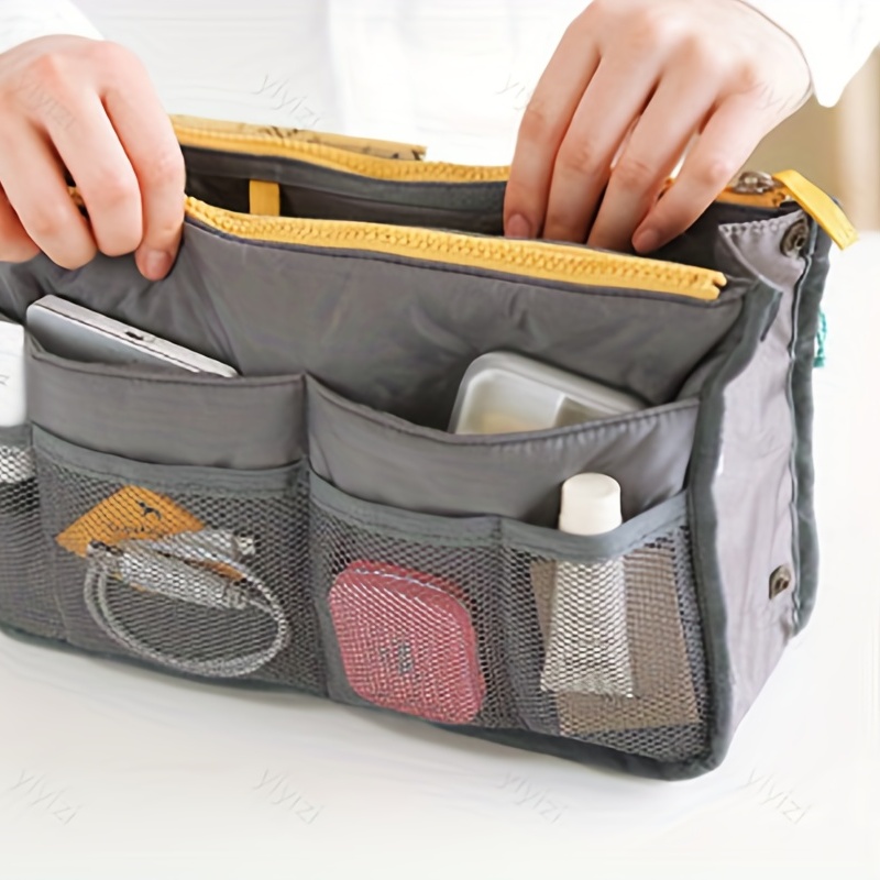 Portable Bag Organizer Insert Purse Organizer Tote Insert With Multi  Pockets For Handbag - Bags & Luggage - Temu Austria