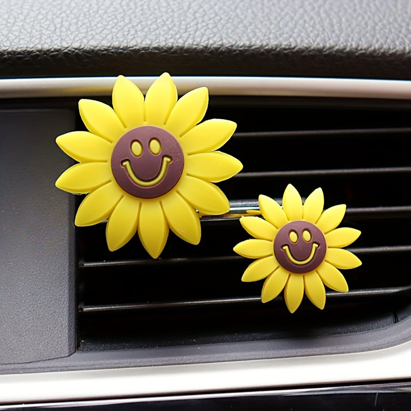 Auto Innendekoration Auto Klimaanlage Outlet Clip Sonnenblume Duft