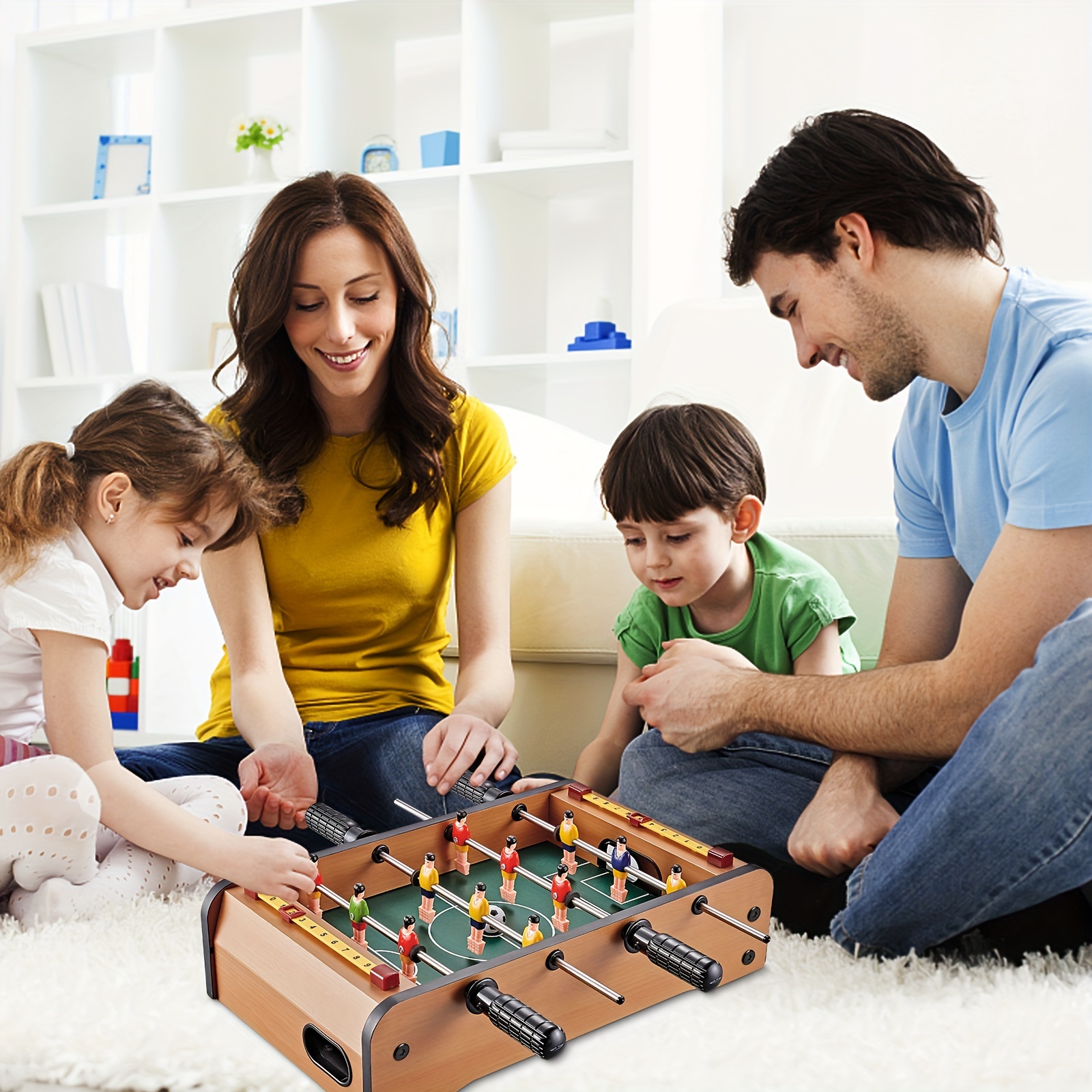 Mini jogo de futebol para adultos e crianças, mesa dupla batalha, tiroteio,  entretenimento familiar, festa - AliExpress