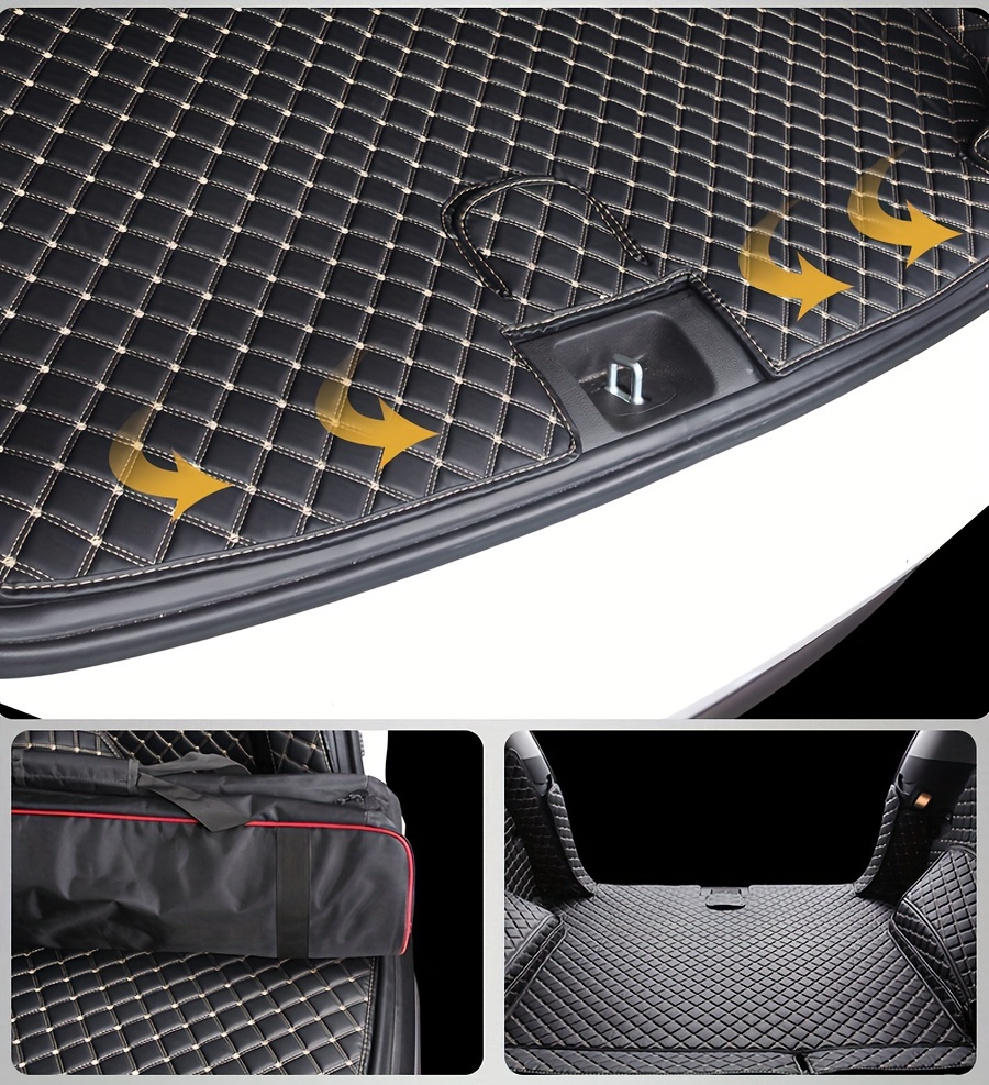 Auto Kofferraumschutz Benutzerdefinierte Kofferraummatte Leder