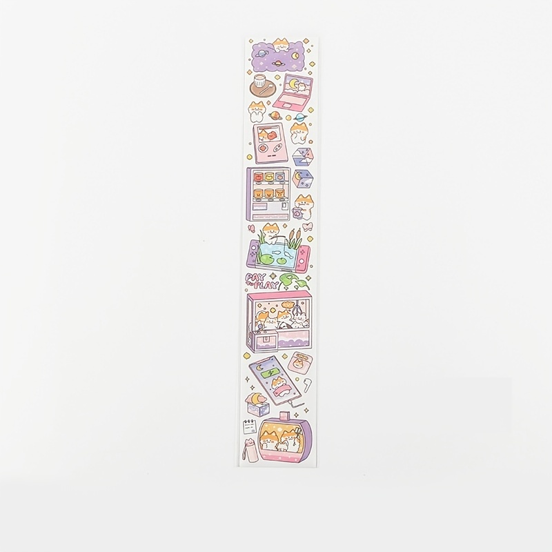 Adorable Cartoon Washi Tape - Perfect For Kpop Crafts, Diy