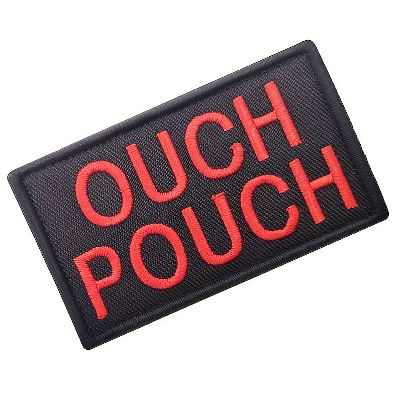 Ouch Pouch Embroidered Hook & Loop Tactical Morale Patch 
