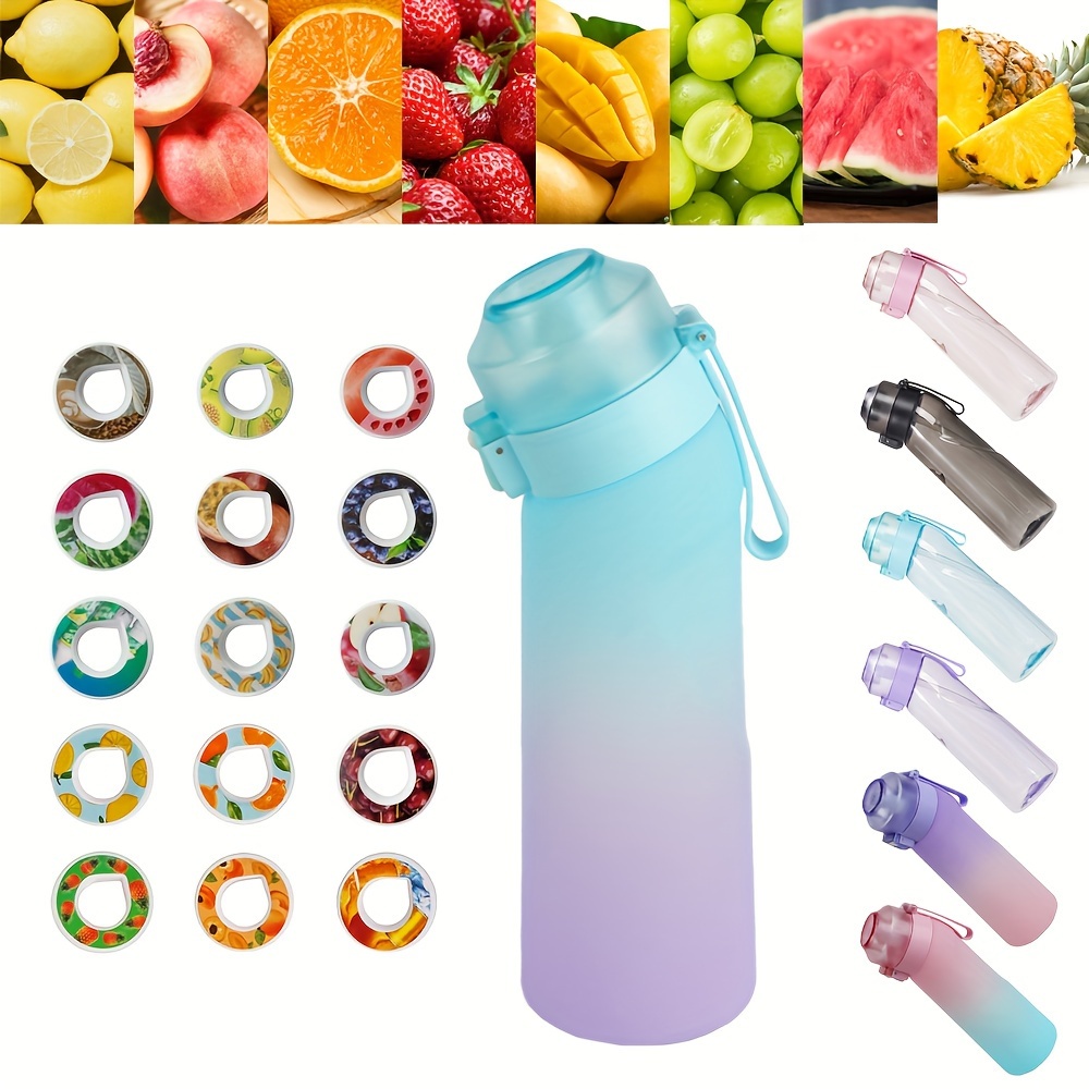 Sports Water Bottle With 1 Random Flavor Pod Perfect For - Temu