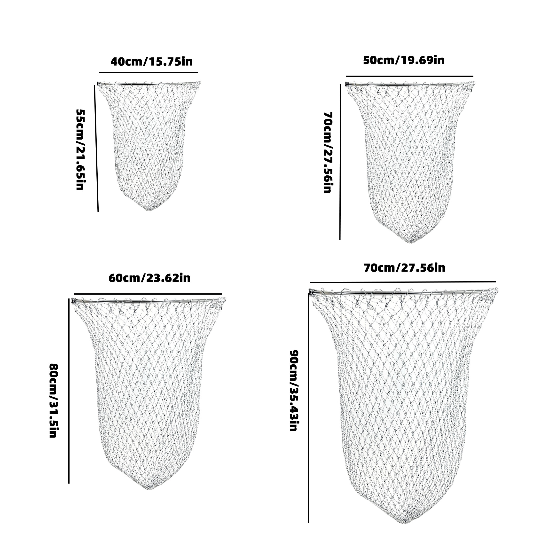 10mm mesh nylon multifilament fishing net, 10mm mesh nylon
