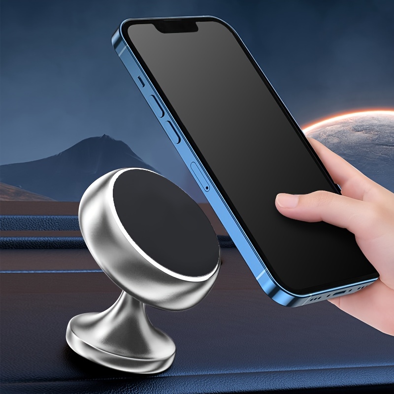Soporte Magnético Para Teléfono En Coche - Se Pega Al Salpicadero, Imán Fuerte, Universal Para Móviles
