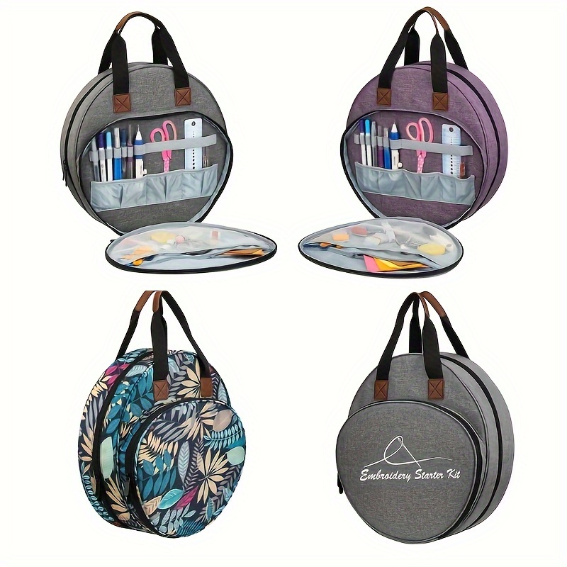 ★EMIS★ROSE STITCH ROUND BAG Shop - BAG - EMIS