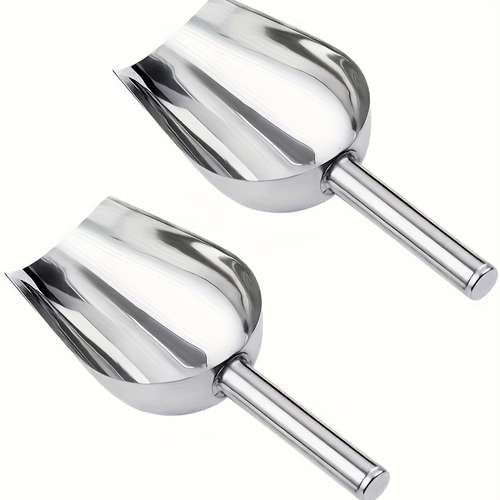 12oz Stainless Steel Commercial Scoop For Candy, Ice, Popcorn & Dry Goods