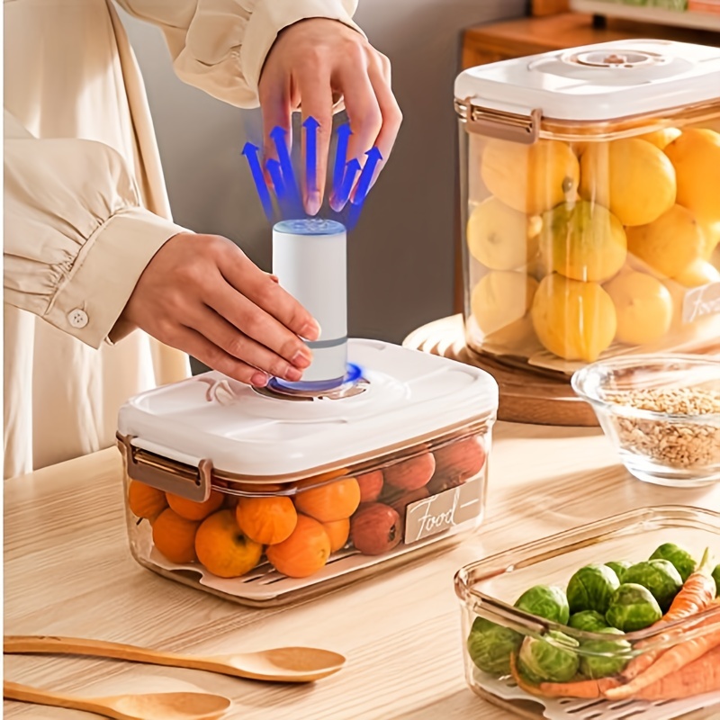 Lasting Freshness  Vacuum Seal Containers