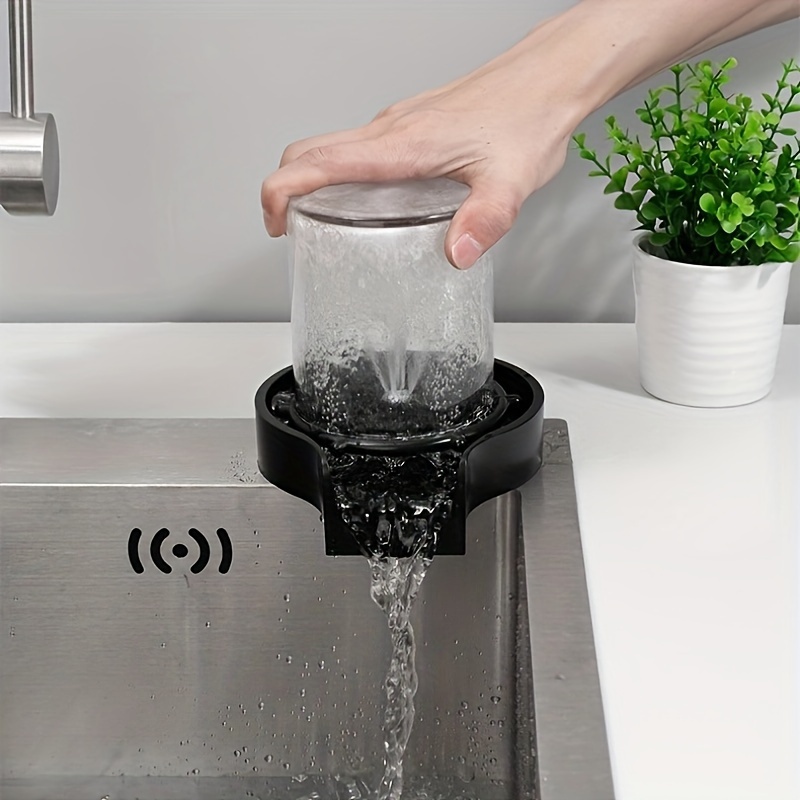 Generic Lave-gobelet automatique pour évier de cuisine, outil de lavage  pour tasse à prix pas cher