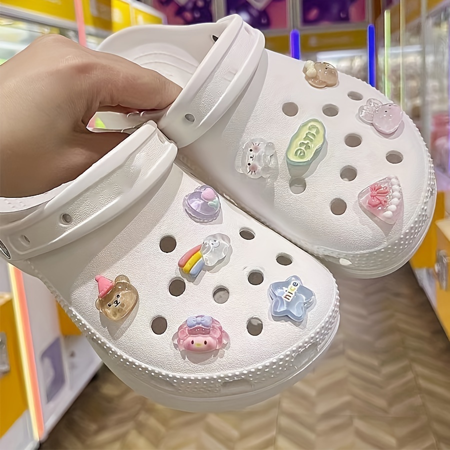 Series Kawaii Cartoon Shoes Charms For Clogs - Temu