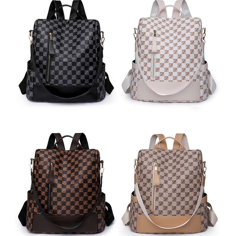 Louis Vuitton DAMIER GRAPHITE Other Plaid Patterns 2WAY Leather