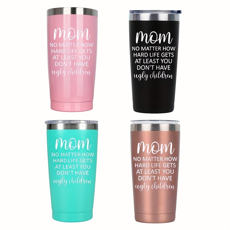 Stay sane and stylish with this funny mom tumbler