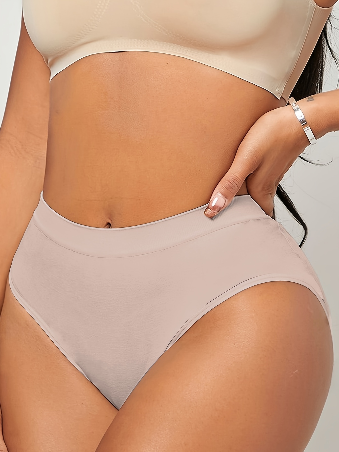 Fashion (Beige)Women Sponge Padded Panties Push Up Butt Lifter
