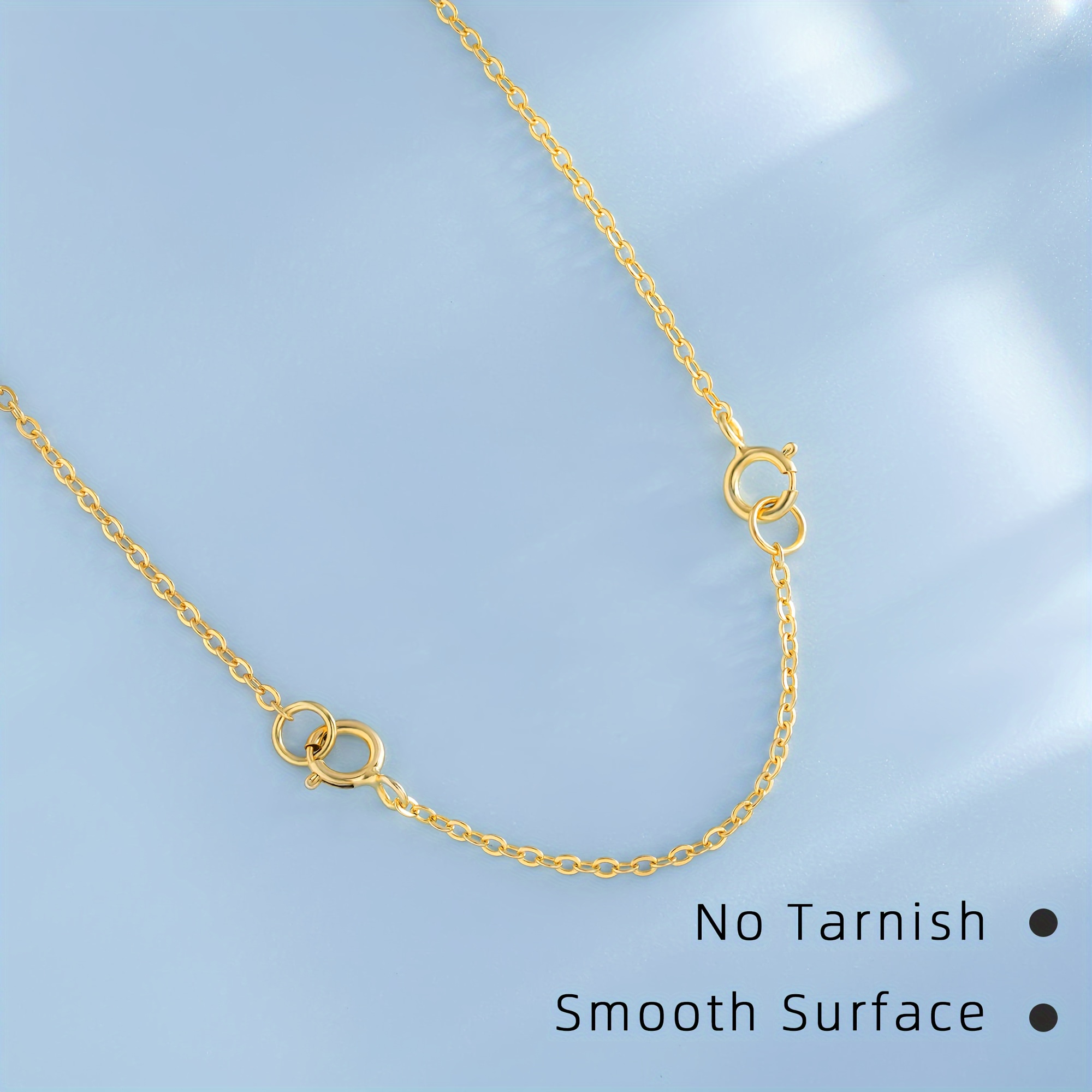 Necklace Extenders Gold Plated Tail Chain Extenders For - Temu