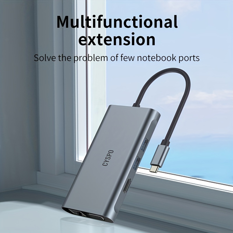 Hub USB 3.0 Multiple, Hub USB 7 Puertos Multiplicador, Conector USB Multi  Adaptador USB para Macbook, Mac Pro/Mini, iMac, Surface Pro, XPS, USB Flash