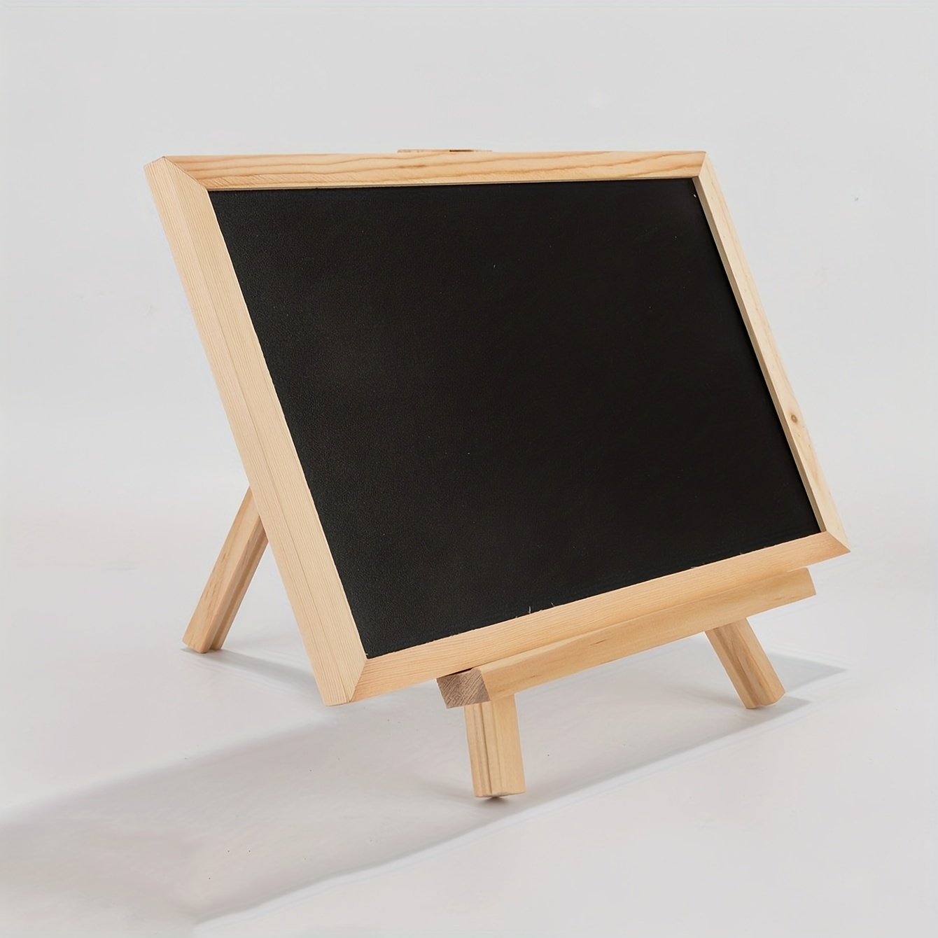 1pc Small Chalkboard Kid Painting Board Wooden Drawing Calligraphy Board