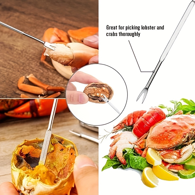 Crab Leg Crackers Stainless Steel Seafood Utensils Crackers - Temu