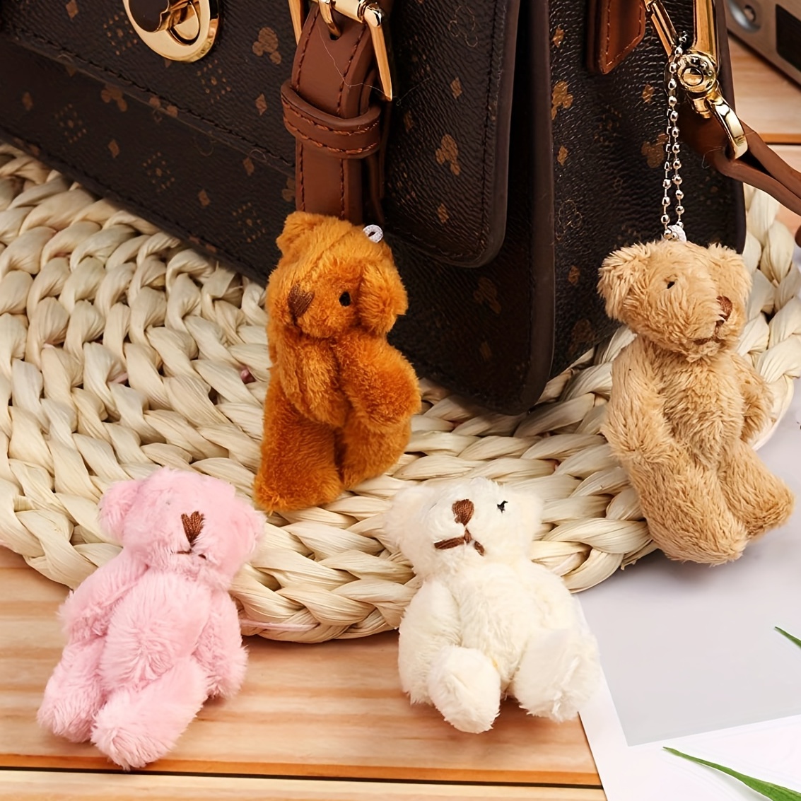 23/45cm Anime Tiny Headed Kingdom Teddy Bear Plush Toy Cute Stuffed Animals  Small Bear Plushies Doll Soft Kids Babys Toys Gifts