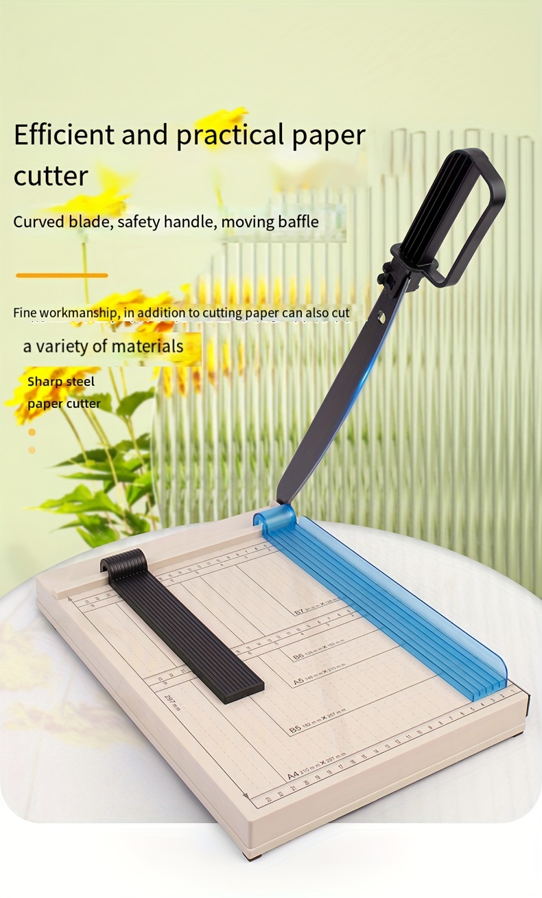 Paper Cutter, Paper Slicer with Safety Guard and Blade Lock, 12