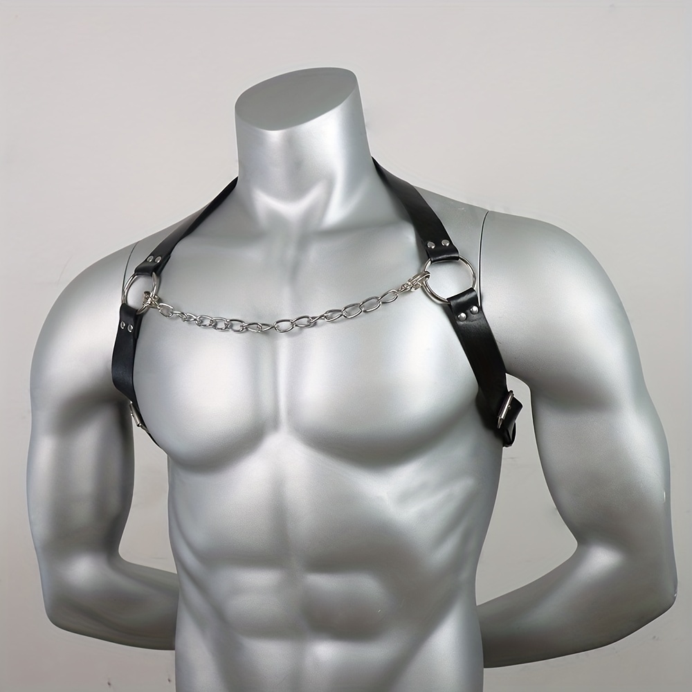 Wholesale body chain harness leather chest harness men body harness sexy  leather harness Of Various Types On Sale 