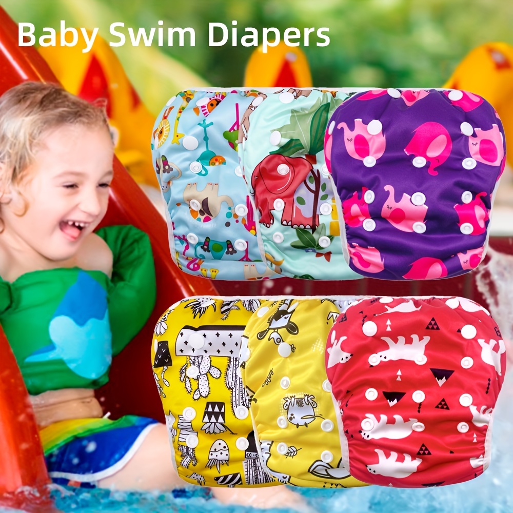 Baby Swim Diaper Reusable Adjustable Washable Swim Underwear - Temu